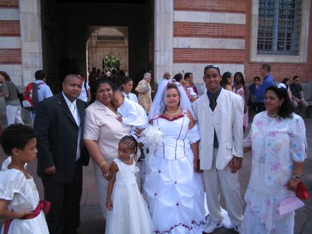 le mariage a mon couz